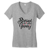 Blessed to be Called Granny Women's V-Neck T-Shirt