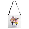 friends (2) Adjustable Strap Totes
