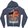 planet x Zipper Hoodie
