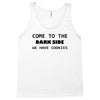 come to the dark side we have cookies t shirt x large funny awesome st Tank Top