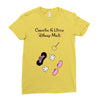 Creating a Little Disney Magic Pink Glitter Ladies Fitted T-Shirt