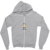 Cute Bee Proud Zipper Hoodie