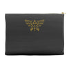 henna hylian symbol Accessory Pouches