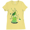 leaf storm Ladies Fitted T-Shirt
