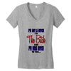 miss bitch Women's V-Neck T-Shirt