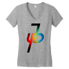 jake paul colorful Women's V-Neck T-Shirt