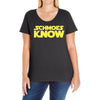schmoes know Ladies Curvy T-Shirt