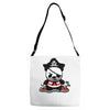 pirate panda Adjustable Strap Totes