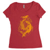 carps Women's Triblend Scoop T-shirt