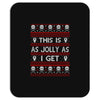 emo gothic ugly christmas sweater. Mousepad