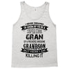 Super Cool Gran Of A Freaking Awesome Grandson Tank Top