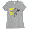make your mark dog Ladies Fitted T-Shirt