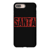 santa red glitter iPhone 8 Plus