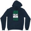 i wear green for my mom liver cancer awareness Unisex Hoodie