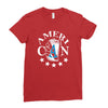 america newthumb Ladies Fitted T-Shirt