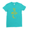 cross country running Ladies Fitted T-Shirt