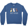 happy meowr Crewneck Sweatshirt
