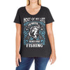 wasted my life Ladies Curvy T-Shirt
