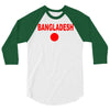 bangladesh international team national country 3/4 Sleeve Shirt