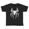 spiderman white logo Toddler T-shirt