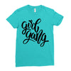 girl gang 2 Ladies Fitted T-Shirt