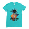 who loves cavalier king charles Ladies Fitted T-Shirt