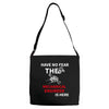 have no fear the mechanical engineer is here Adjustable Strap Totes
