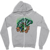 mario smash! Zipper Hoodie
