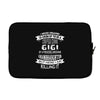Super Cool Gigi Of A Freaking Awesome Granddaughter Laptop sleeve
