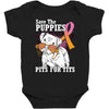 save the puppies Baby Bodysuit