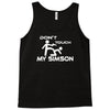don't touch my simson  fun ddr motorrad tuning simi s51 50 fan Tank Top