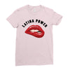 latina power bite Ladies Fitted T-Shirt