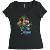 melvins bullhead Women's Triblend Scoop T-shirt