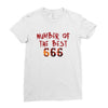 Number Of The Best Ladies Fitted T-Shirt