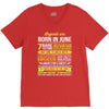 Legends Are Born In June V-Neck Tee