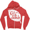 go outside Zipper Hoodie