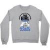 Some Girls Love Diamonds This Girl Loves Balls Crewneck Sweatshirt