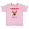 christmas baking team crew rudolph Toddler T-shirt