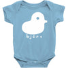 bjork duck diva indie rock band singer Baby Onesie