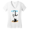 infinite loop Women's V-Neck T-Shirt