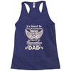 rest in peace dad Racerback Tank