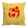 eric cantona, kungfu, manu Throw Pillow