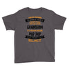 Super Cool Grandson Of A Freaking Awesome Pop Pop Youth Tee