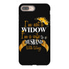 i'm not a widow i'm a wife to a husband with wings iPhone 8 Plus
