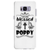I Am One Blessed Poppy Samsung Galaxy S8 Plus