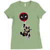 mouth the merc (x force version) Ladies Fitted T-Shirt