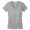 Sex Yes Please Women's V-Neck T-Shirt