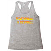 Back To The School Future Racerback Tank