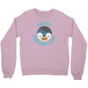 crazy penguin lady Crewneck Sweatshirt