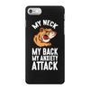 my neck my back my anxiety attack opossum guys tee iPhone 7 Case